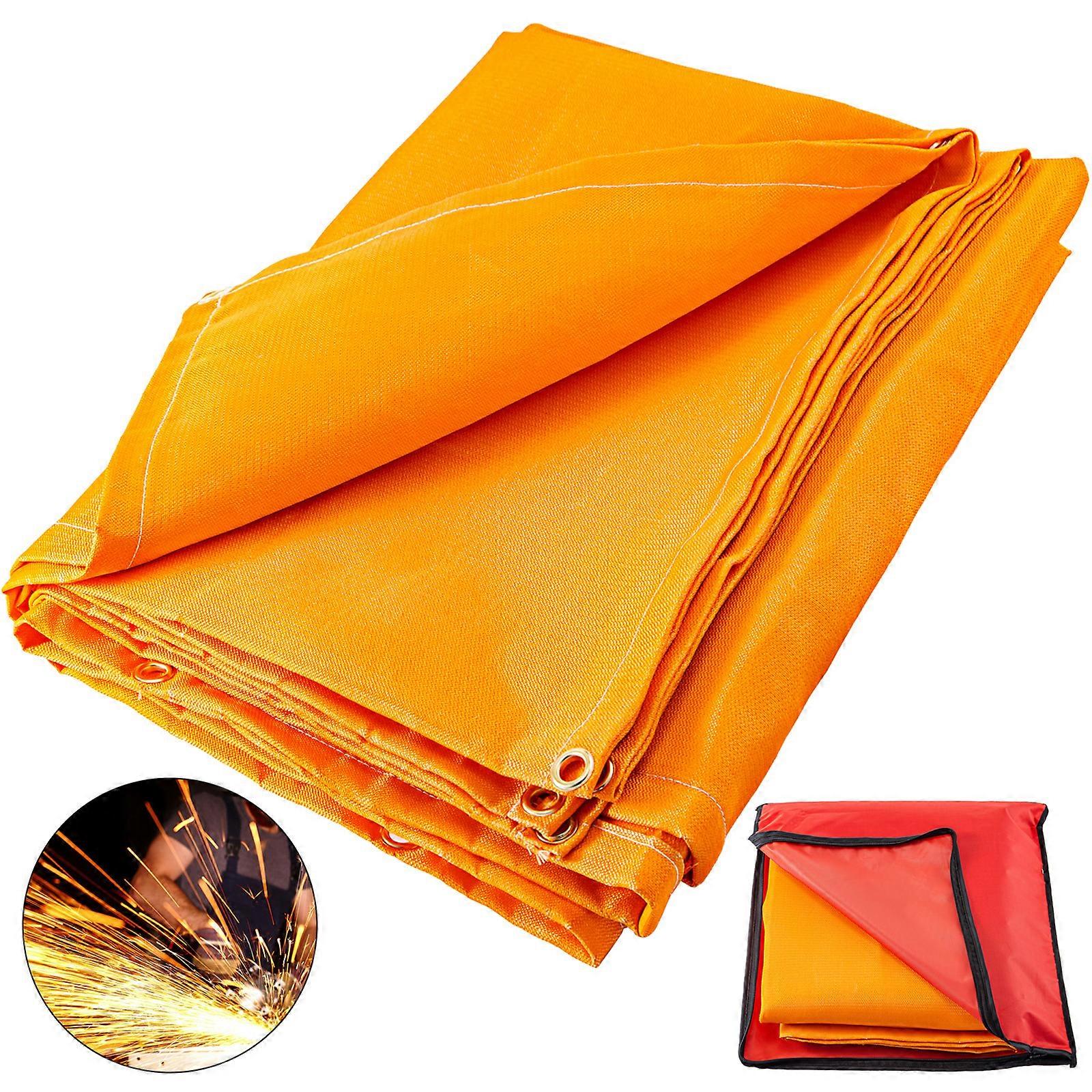 Heavy Duty Welding Orange Fire Blanket