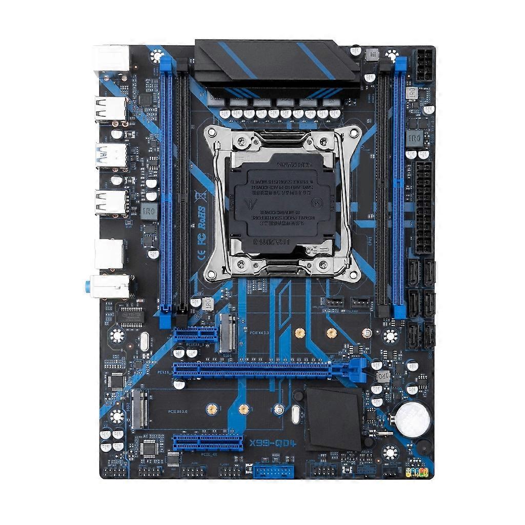X99-QD4 Professionelles Motherboard LGA2011-3 2 x 8G DDR4 SATA3.0 USB3.0 M.2 2280