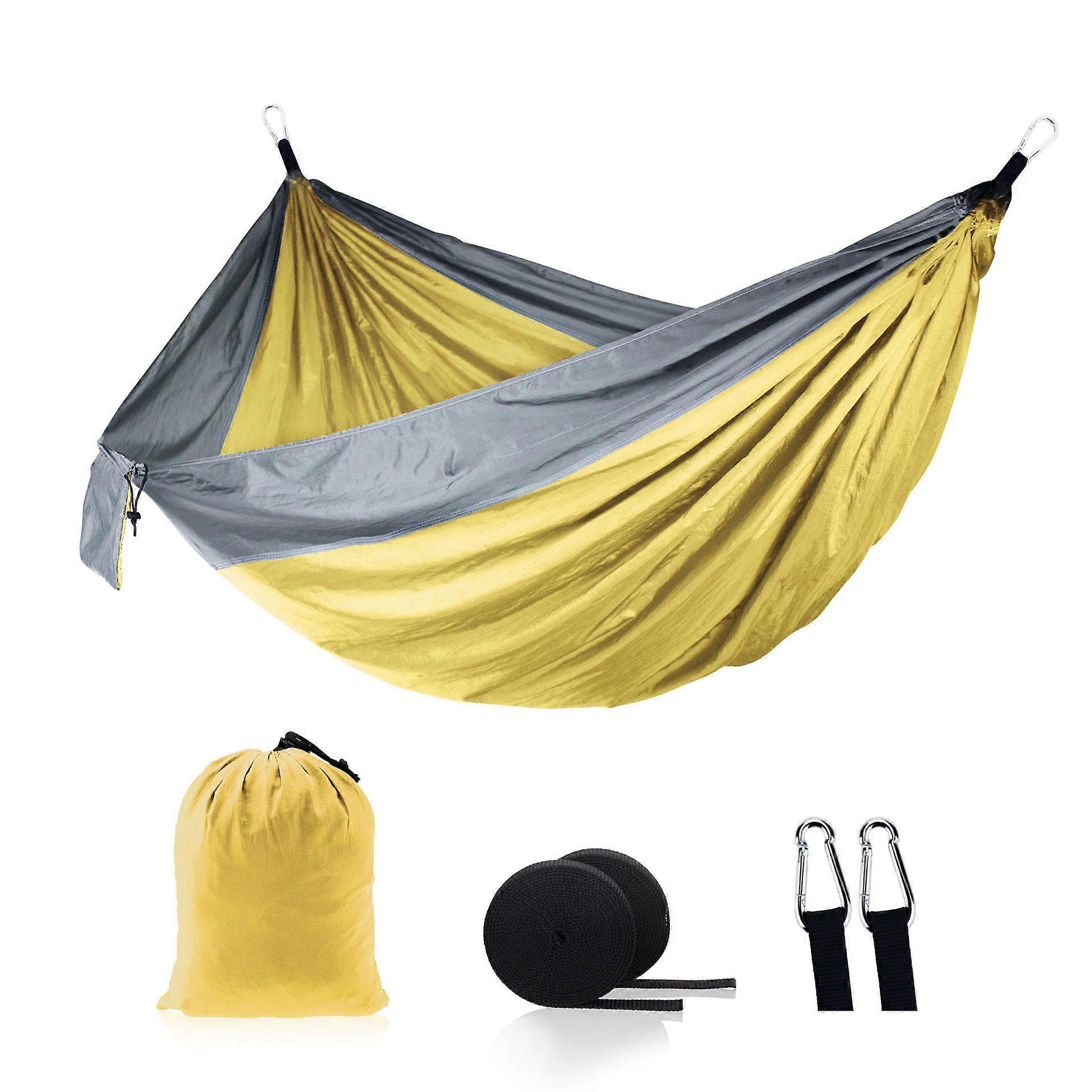 Camping Hammock Double & Single Portable Hammocks With 2 Tree Straps,portable