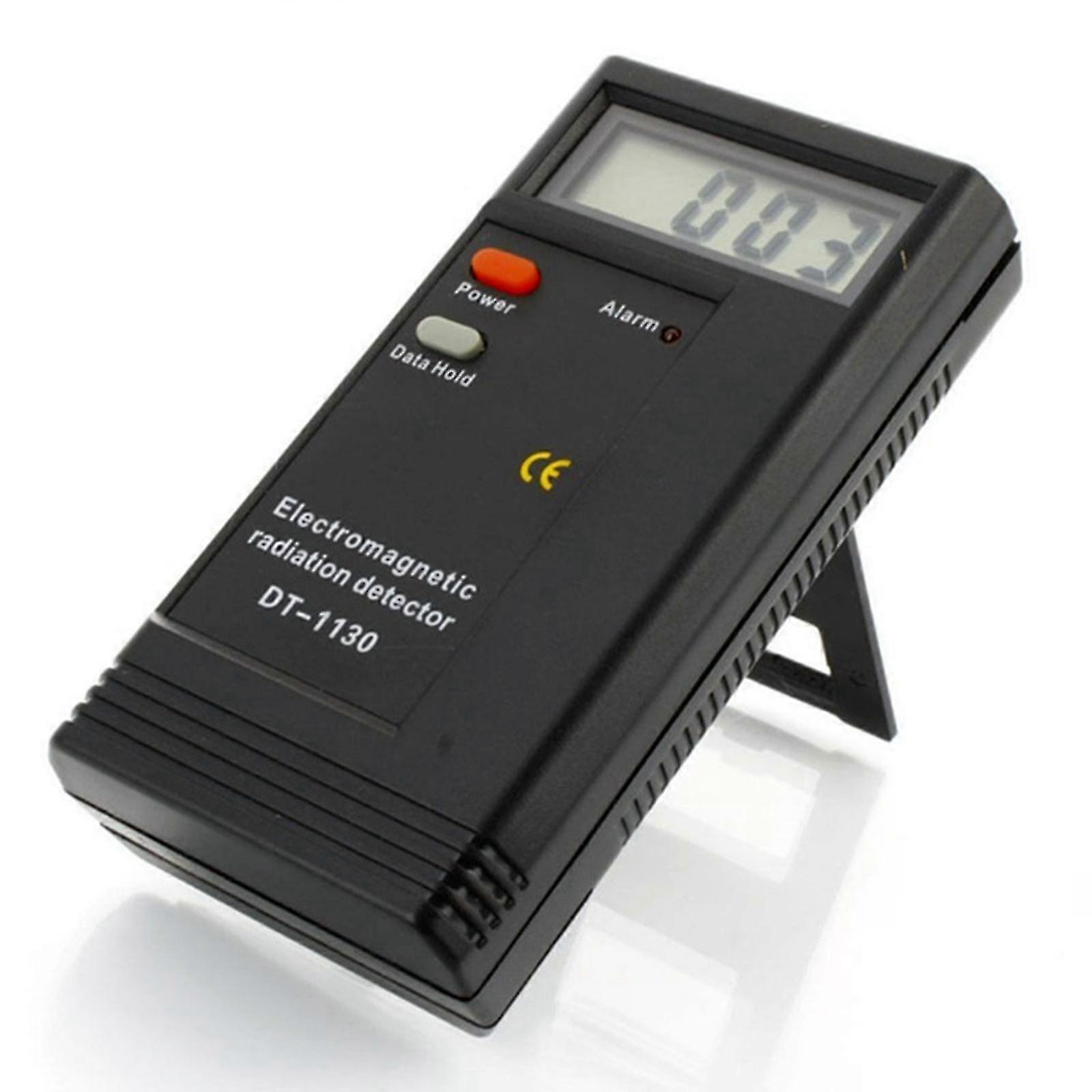 Radiation Dosimeter Emf Detector Electromagnetic Radiation Geiger Tester1pcsblack