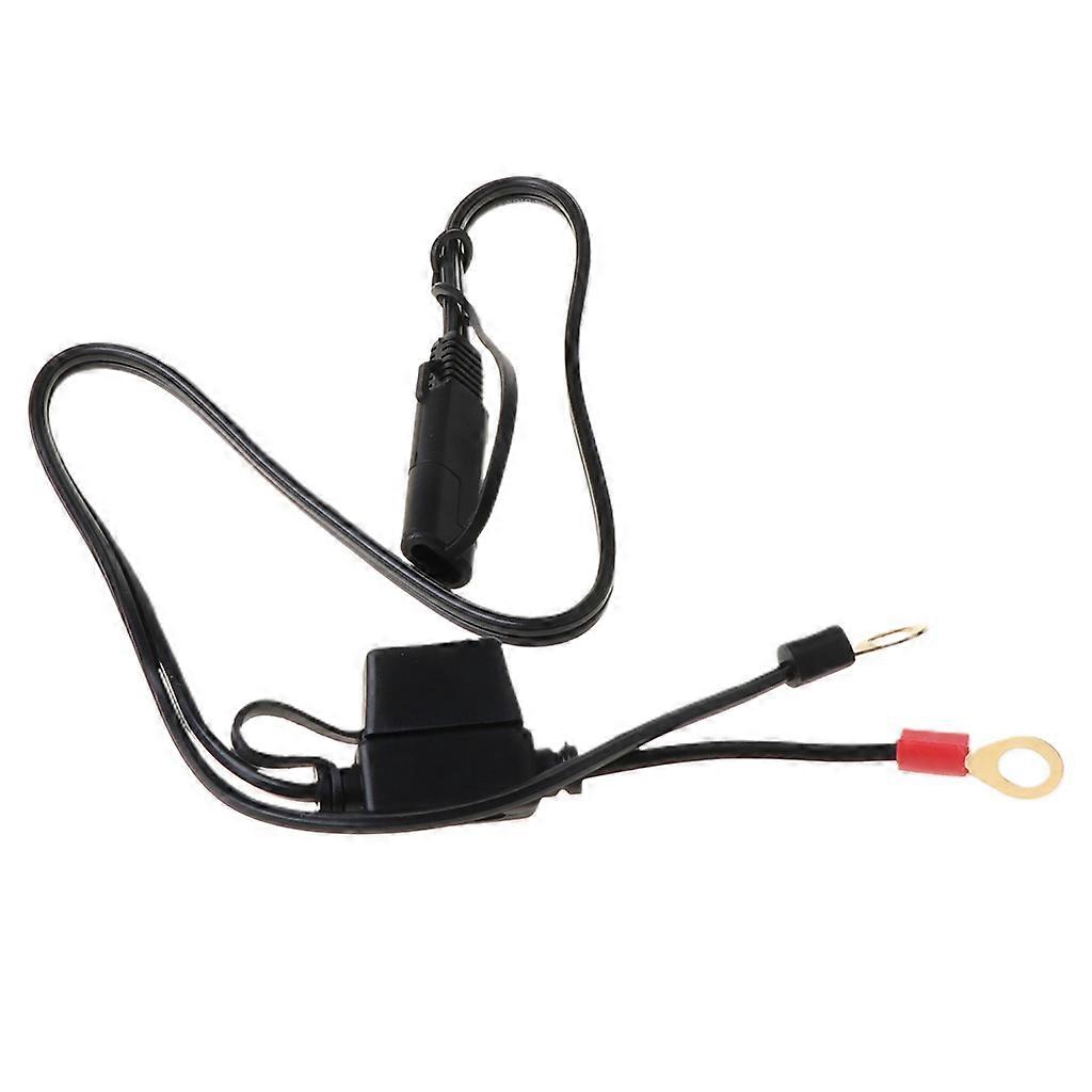 Motorcycle Battery Output Connector Quick Disconnect Cable 12V Terminal to SAE