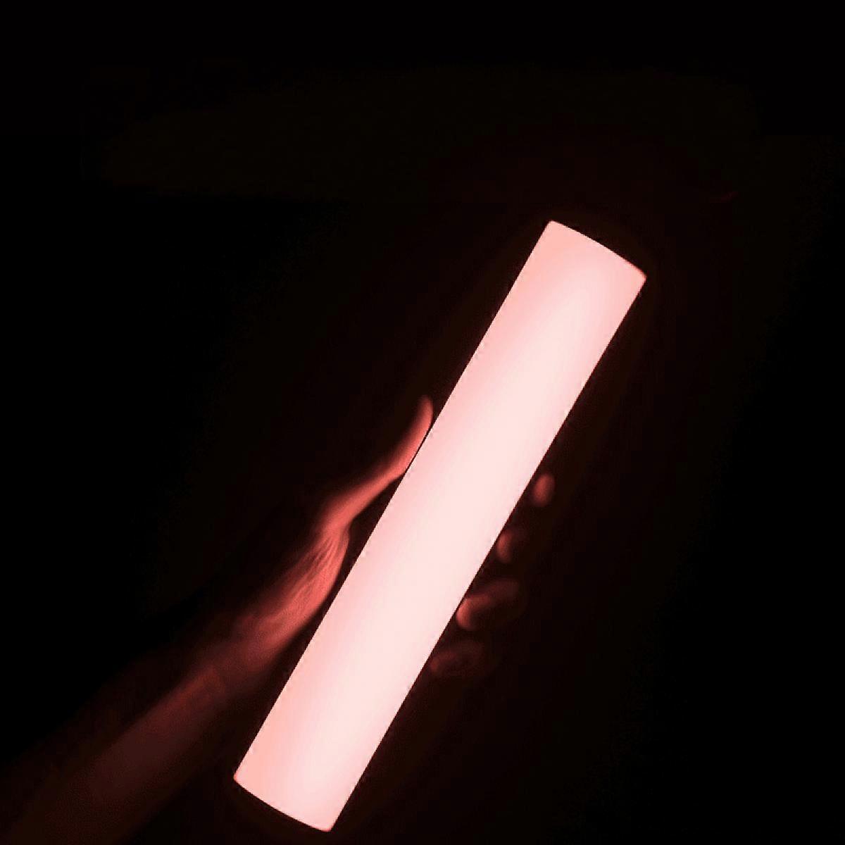 Lampe de baguette magnétique portative RVB, bâton de lumière vidéo portable LED extensible, éclairage de photographie, tube lumineux