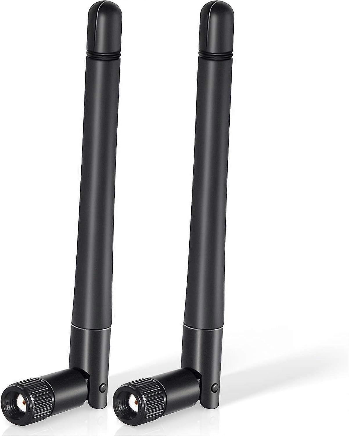 Antenă WiFi RP-SMA Antenă WiFi 2.4GHz 5GHz 5.8GHz 3dBi MIMO RP-SMA Antenă tată (pachet de 2) pentru WiFi Router Wireless Card USB Adapter USB