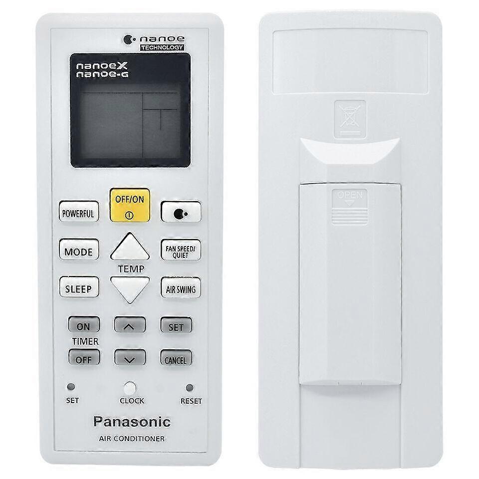New Remote For Panasonic Inverter Air Conditioner Nanoe-X Nanoe-G A75C07360