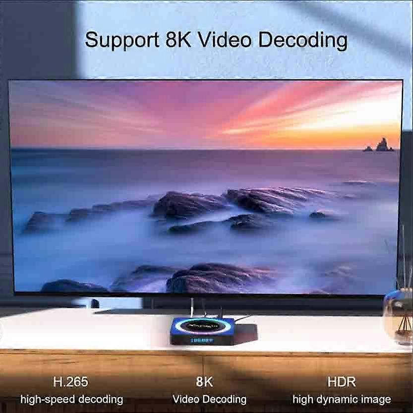 Boîtier TV Android X88 Pro - Android 13, 4GB RAM, 32GB, RK3528, WiFi 6, 8K, Pour Streaming Et Jeux - 7