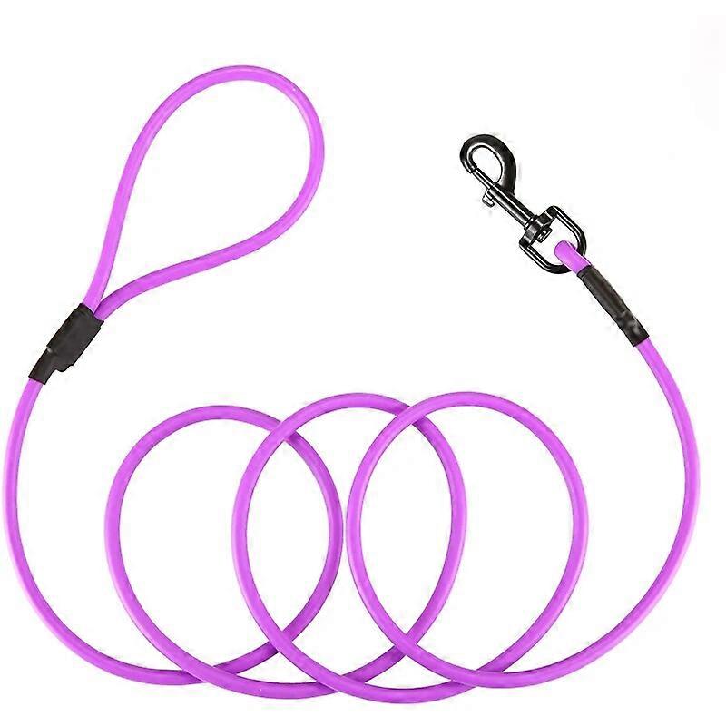 Waterproof Dog Leash Durable Training Lead Outdoor Long Leash 5ft 7ft for Dog Training Beach Yard Camping Swimming