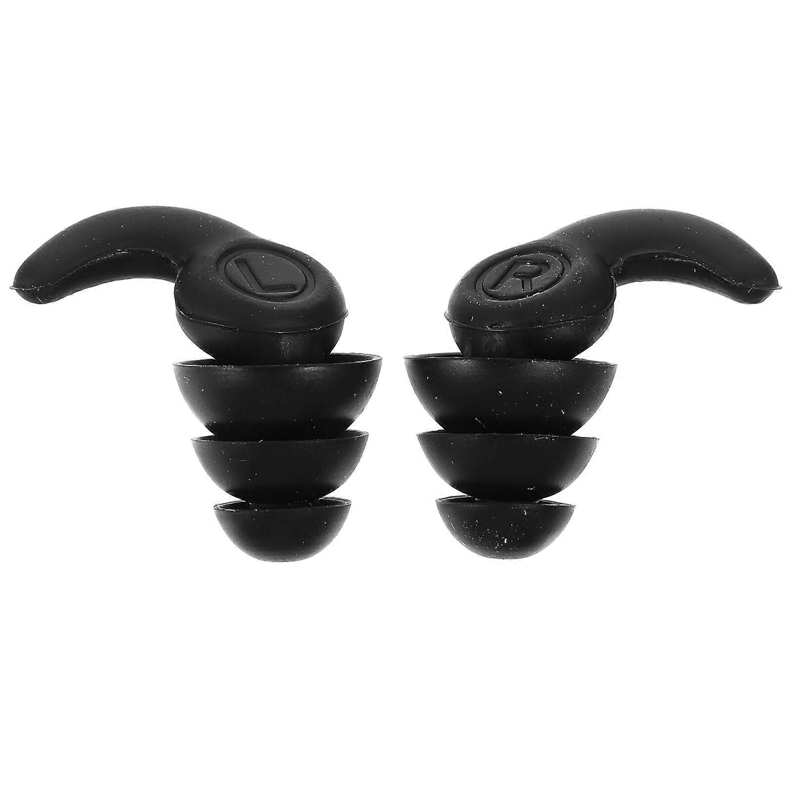 1 Pair of Sound Proof Ear Plugs Invisible Anti-snoring Earplugs Multipurpose Earplugs