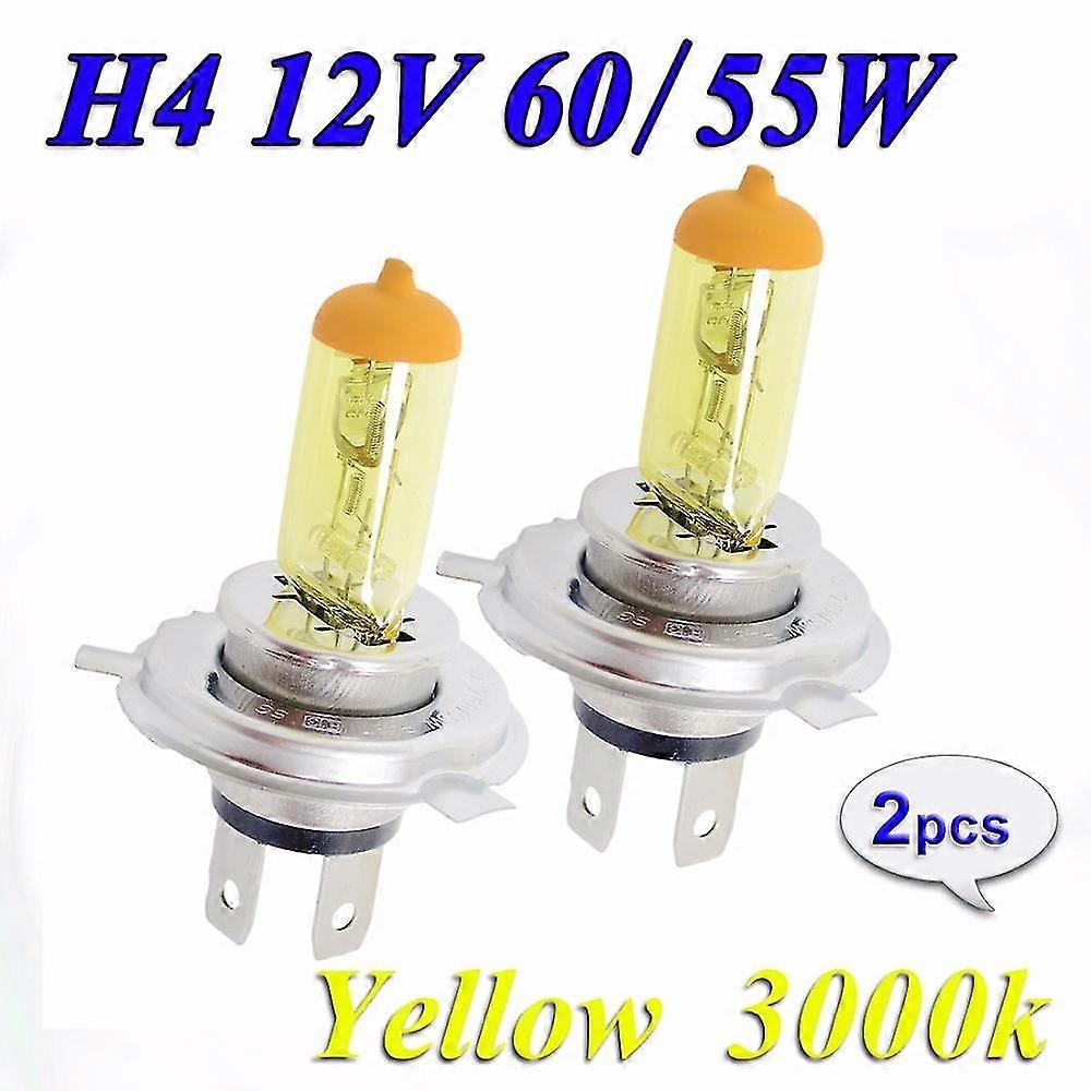 10 x H7 24V 100W Golden Yellow Halogen Headlight Bulbs 3000k HGV Truck