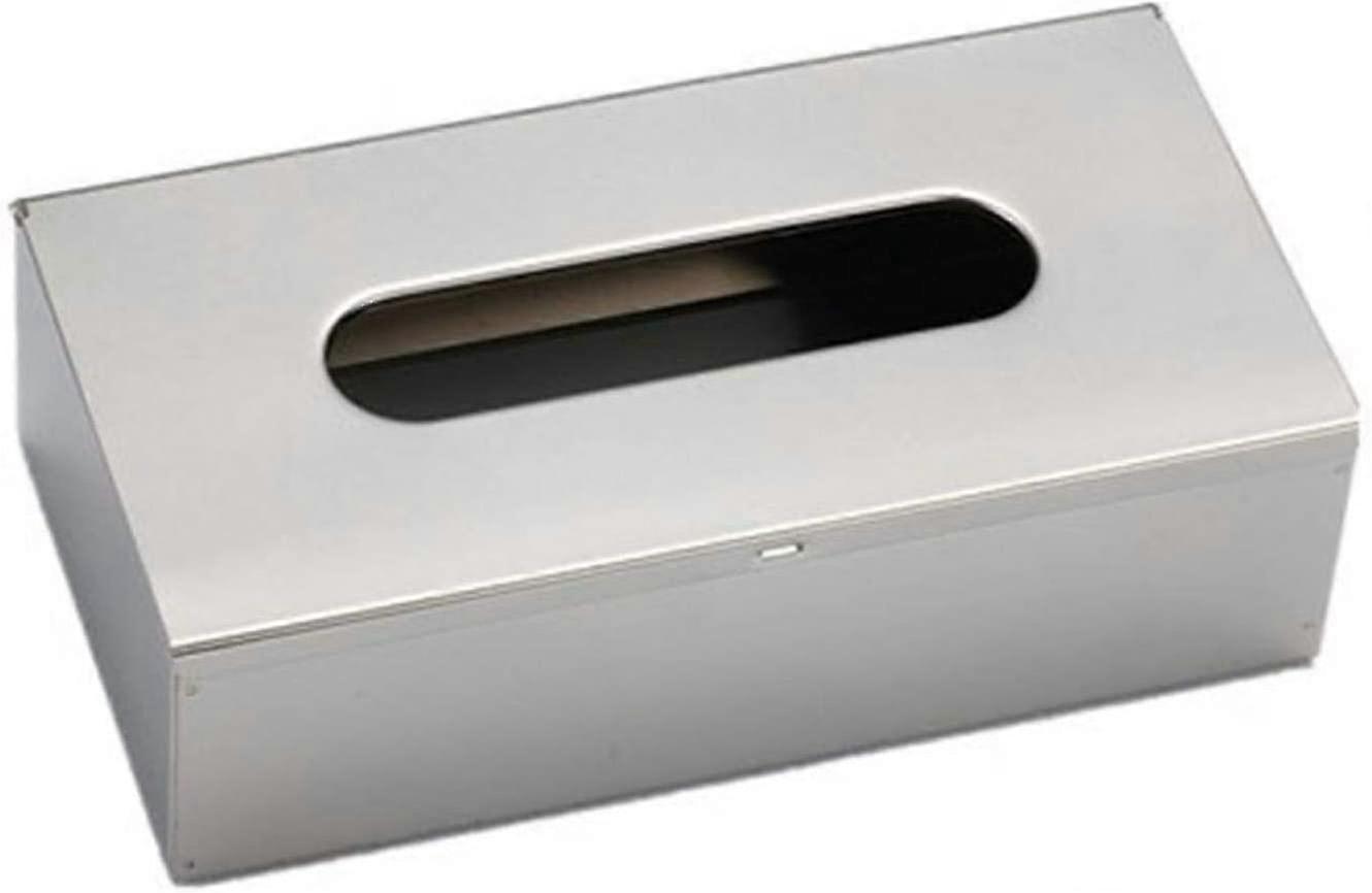 Stainless Steel Tissue Box, Cosmetic Tissue Box, Paper Tissue Dispenser, Rectangular Box