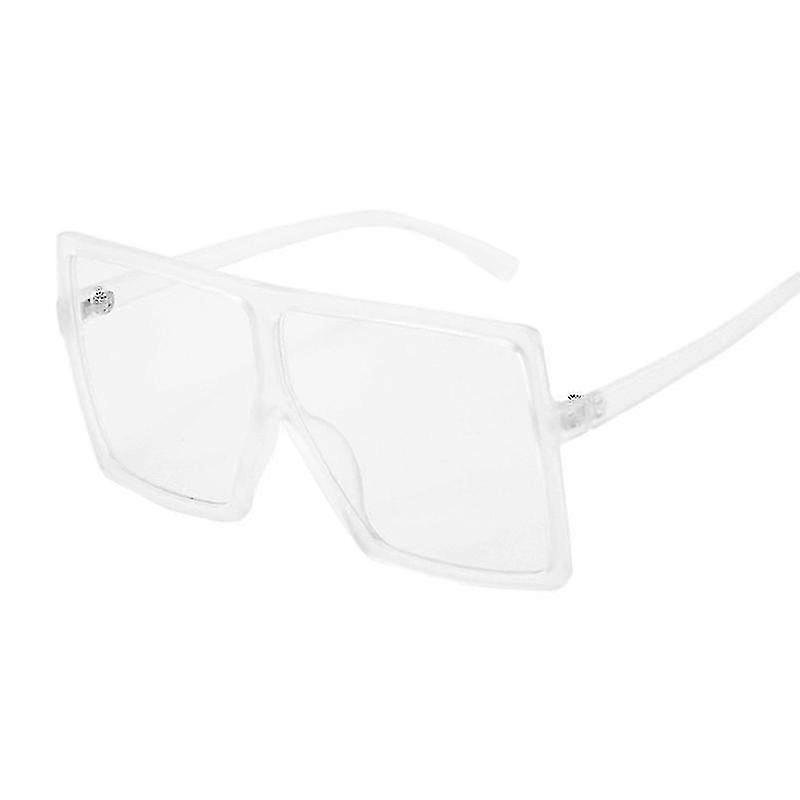 Oversized S Kvinder Solbriller Fash Square Briller