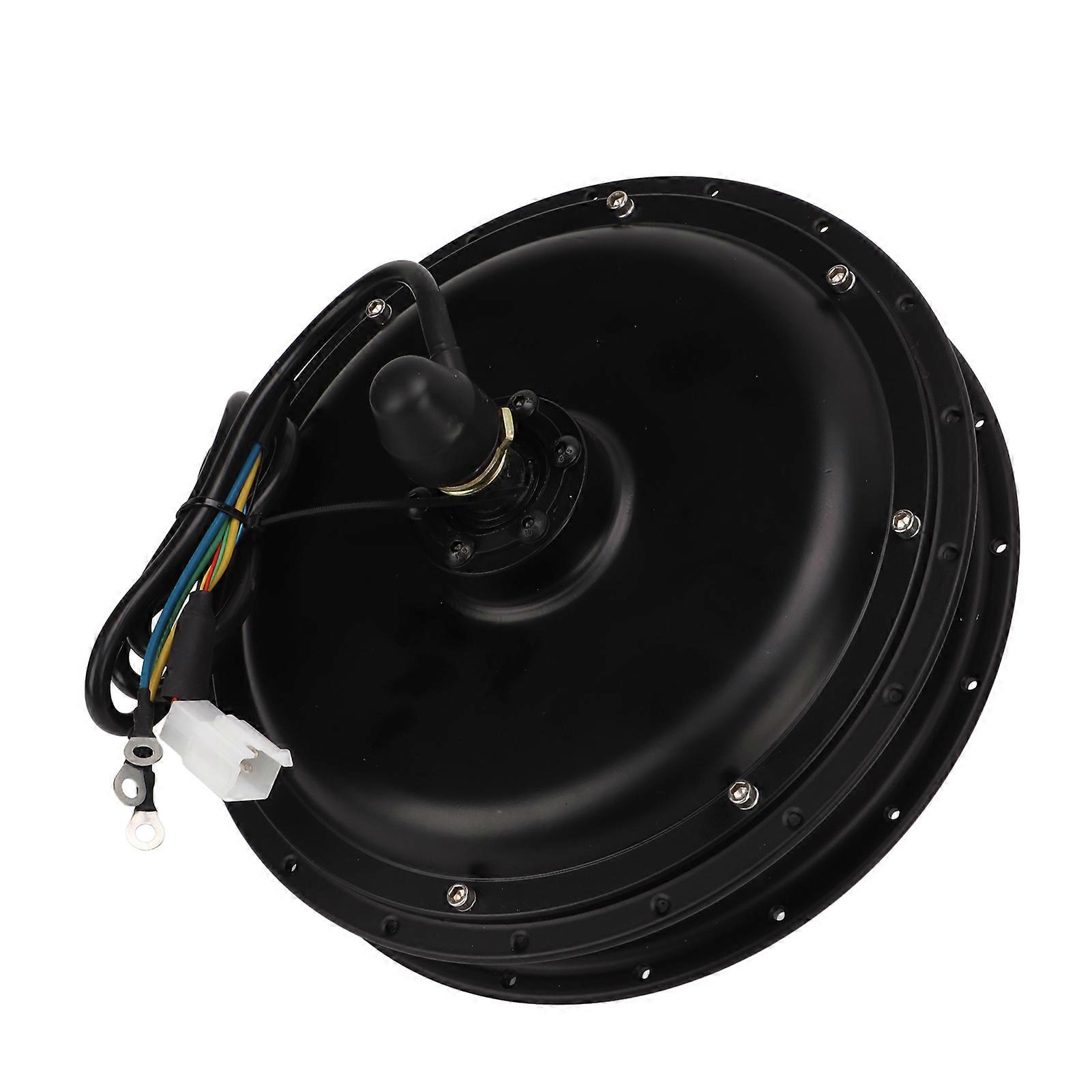 48V 2000W Cykel Bakre Eker Hjulnavmotor Elcykel Modifierad DC Bakre Navmotor för DIY-modifiering