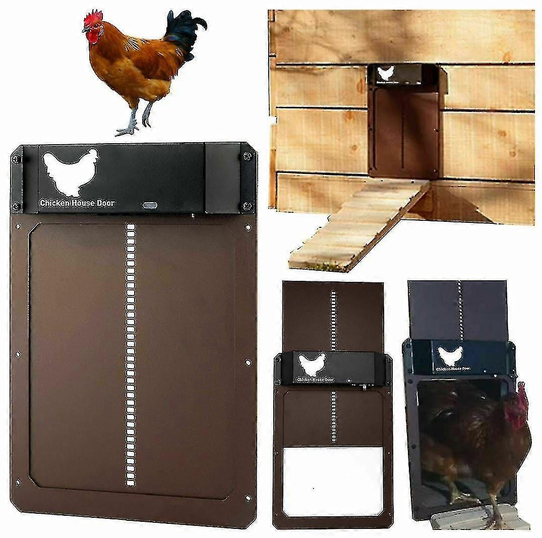 Automatic Chicken Coop Door Opener Light Sensor House