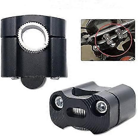 Motorcycle Handlebar Riser 7/8" 22mm Durable Aluminum Alloy Bars Clamp