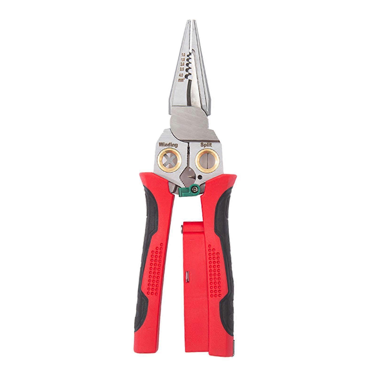 Wire Crimper Professional Hand Tool Wire Cutter for Dividing Cutting Winding