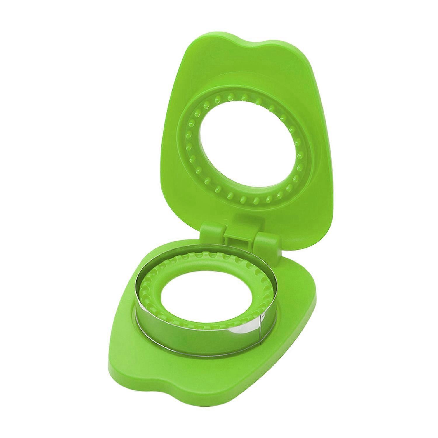 Apple-Shaped Sandwich Cutter And Sealer 2-in-1 Sandwich Maker for Kids Lunch Healthy School Lunch