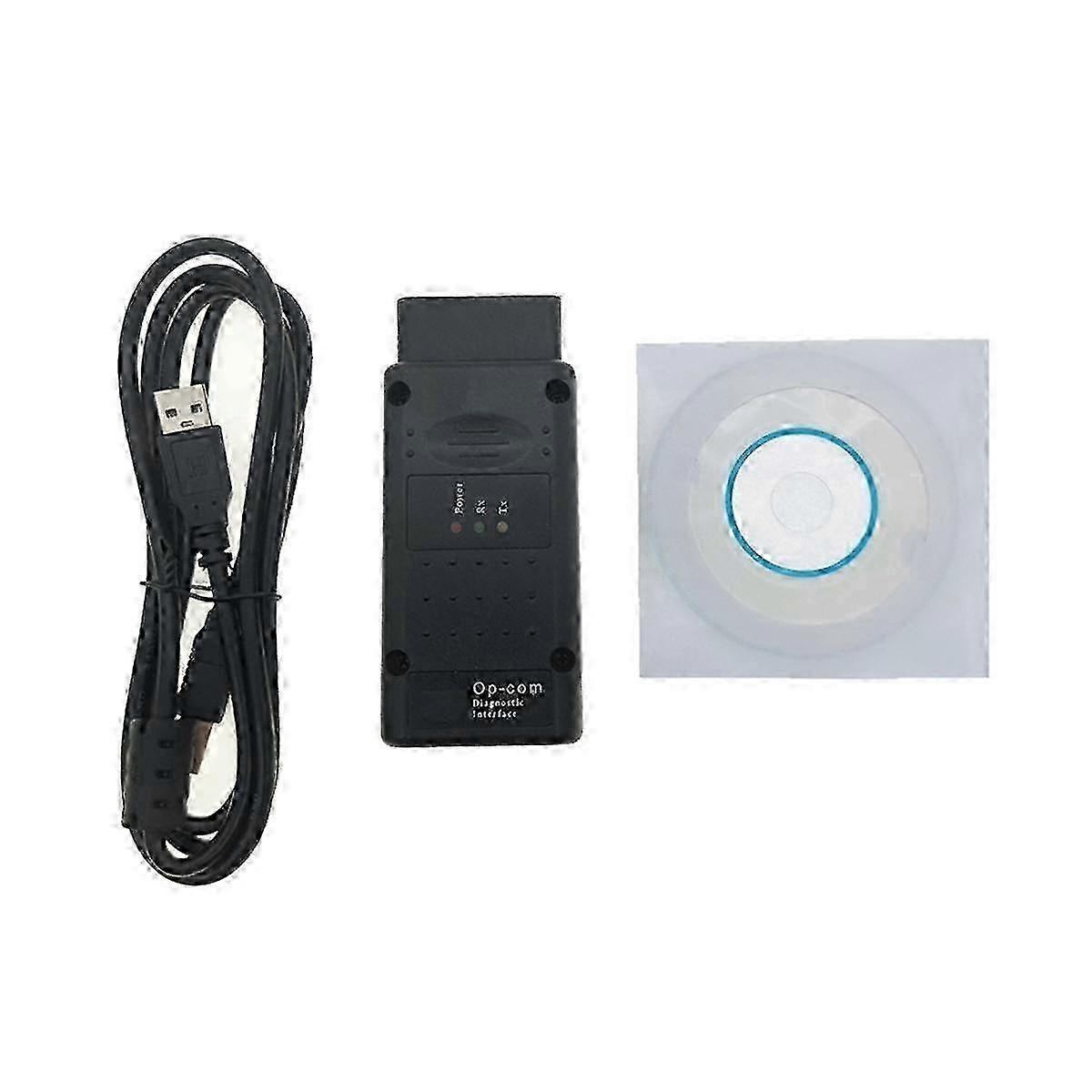 Firmware OPCOM V1.99 V2014 OBD2 compatible con CAN-BUS Lector de códigos compatible con Opel Opcom Car Diagnostic Tool
