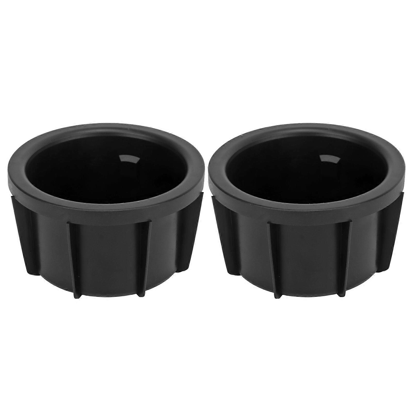 2PCS Console Box Cup Holder Insert 55618?42040 Replacement For Rav4 2006 2007 2008 2009 2010 2011 2012