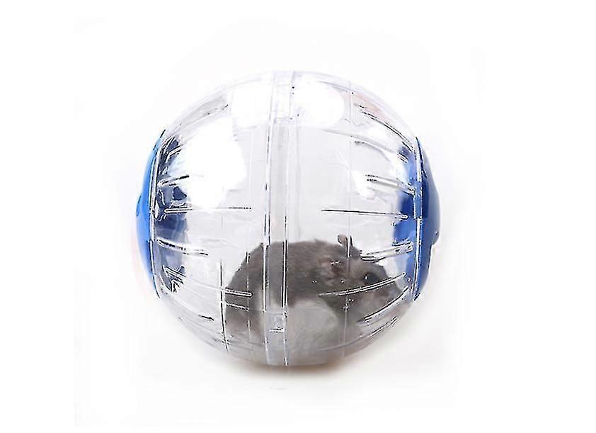Hamster Exercise Ball Silent Hamster Wheel Small Animals Transparent Ball for Dwar Rat Relieves Boredom and Increases Activity (4.8 inch, Blue)