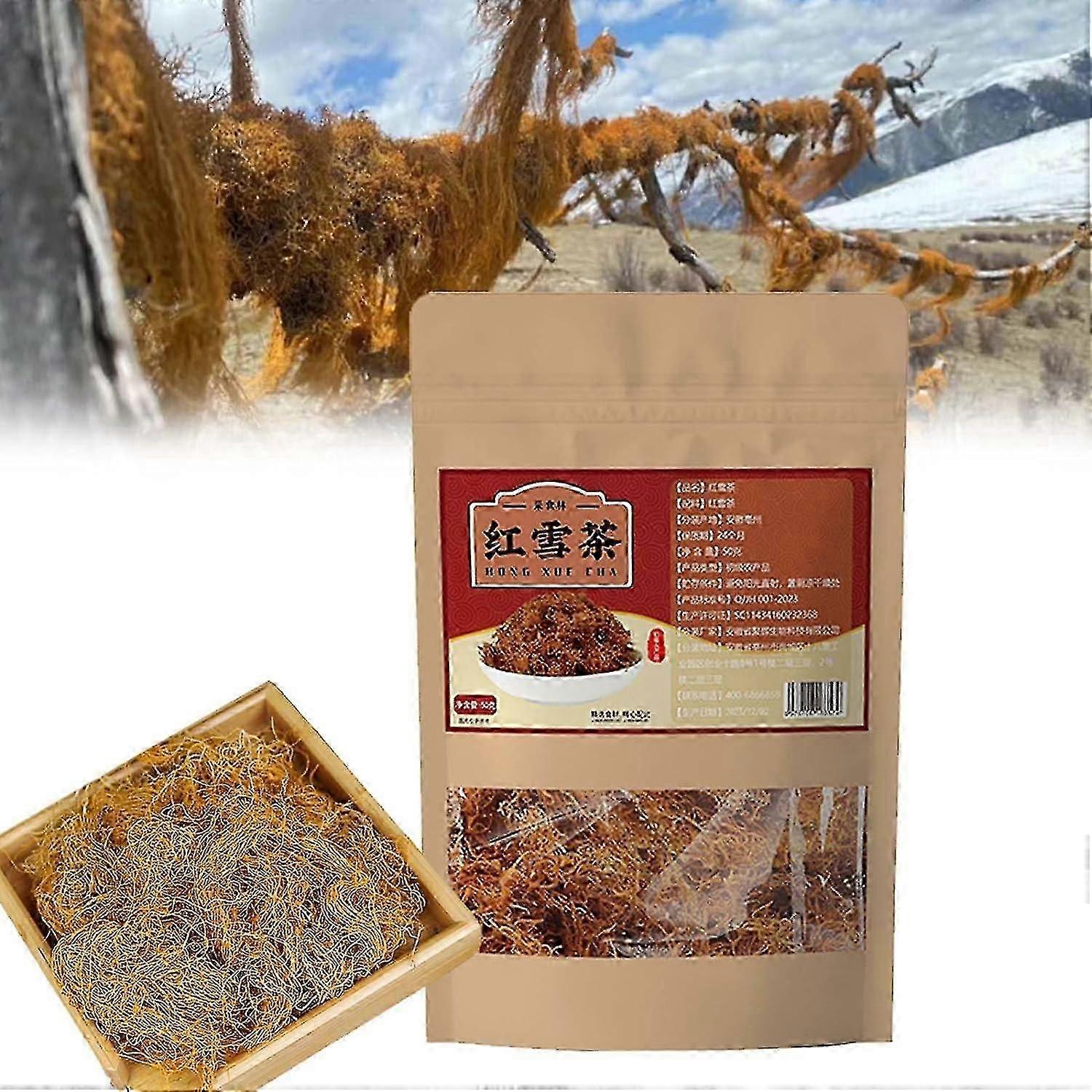 Kultainen silkkipunainen lumitee, punainen lumitee, käsin valittu Tiibetin tasangon punainen lumitee, lämmin perna ja ravitseva vatsanpunainen lumitee