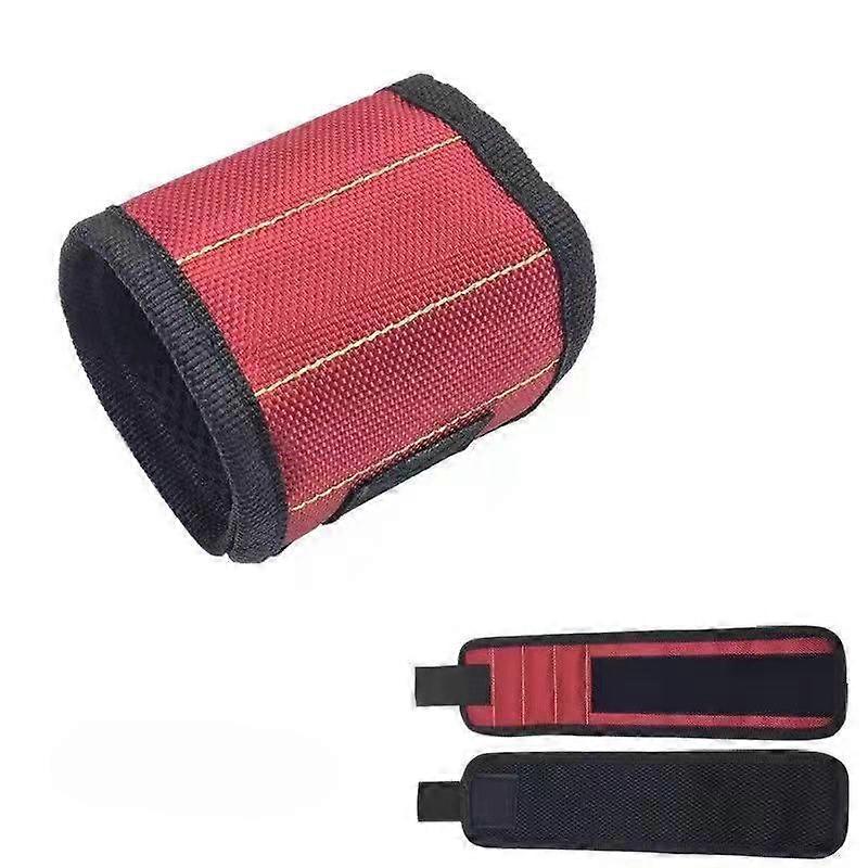 Magnetic Wristband for Holding Screws Nails Drilling Bits,Wrist Tool Holder Belts with Strong Magnets Cool Gadgets for Men