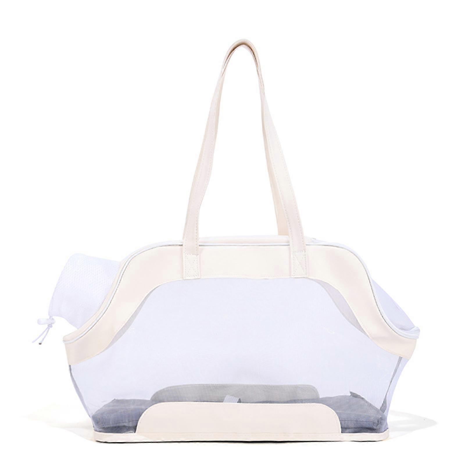 Portable Carrier Clear Tote Bag Foldable Cat Bag Pet Tote Bag Dogs Universal Travel out Bag Package Breathable Bag 4