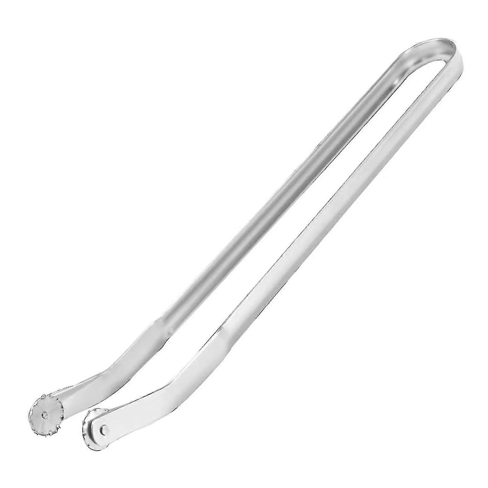 BBQ Sausage Turning Tongs with Long Handle Multifunctional Sturdy Grills Tongs for Vegetables Skewers
