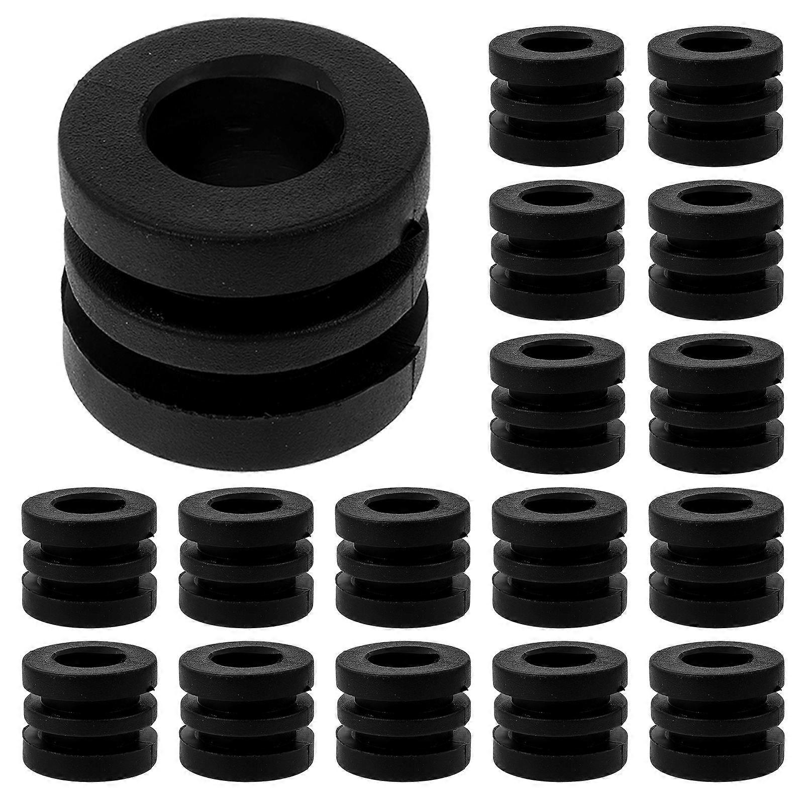 16Pcs Table Football Washers Foosball Bumpers Pads Table Football Game Board Elastic Gaskets Parts