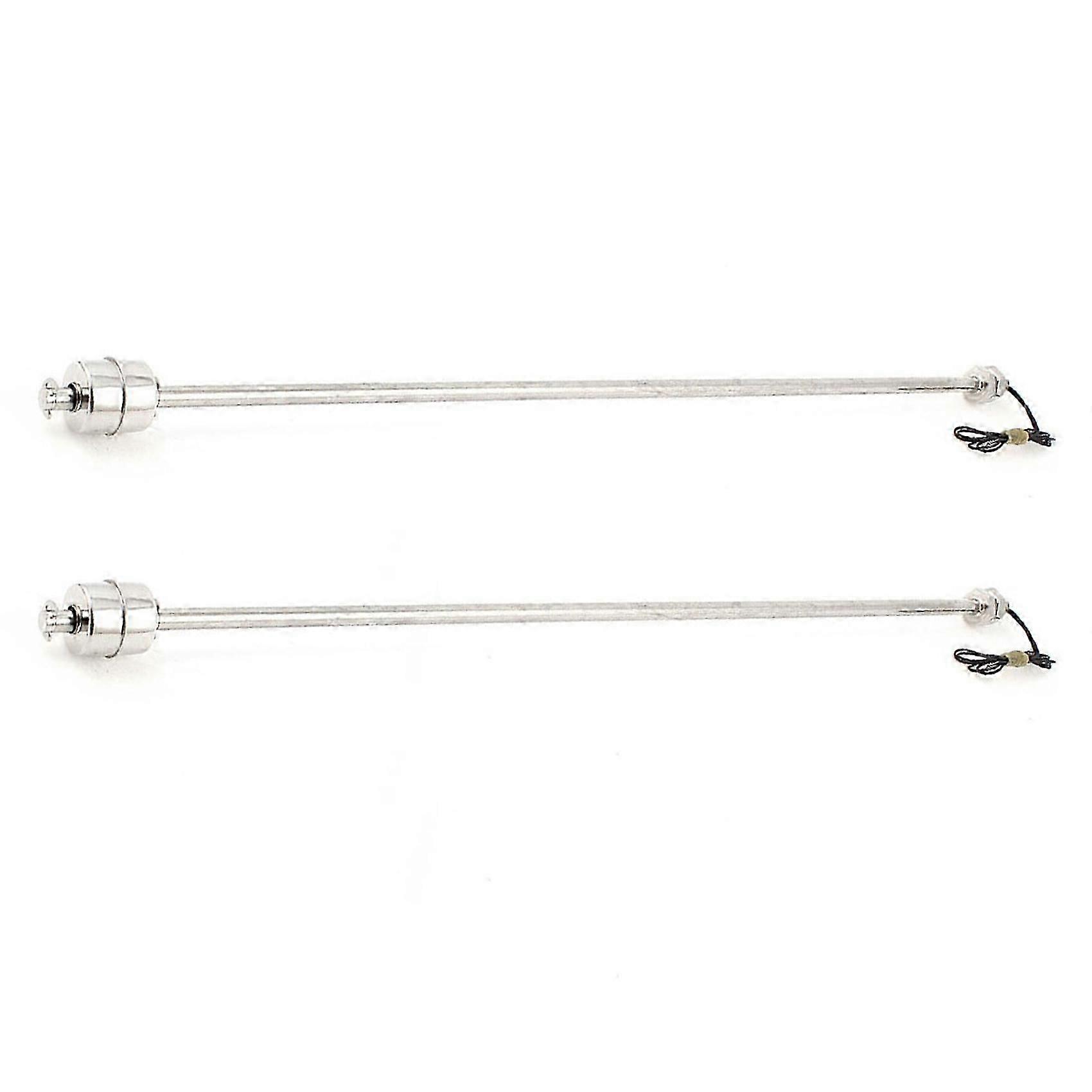 2X 50cm Stainless Steel Water Level Liquid Sensor Vertical Float Switch