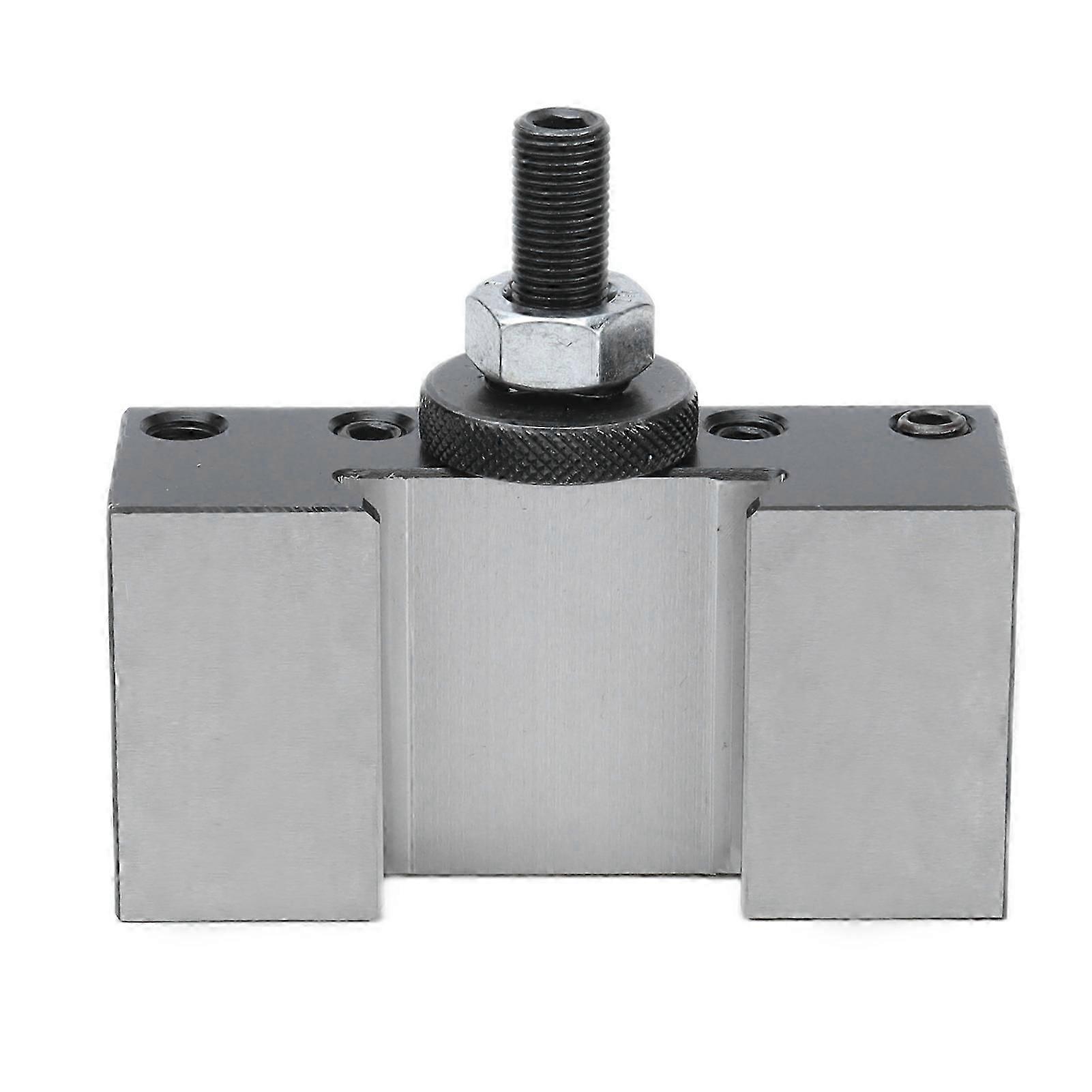 Lathe Tool Holder Convenient Accurate Hardened Carbon Steel Sturdy Durable Fast Change Tool Holder