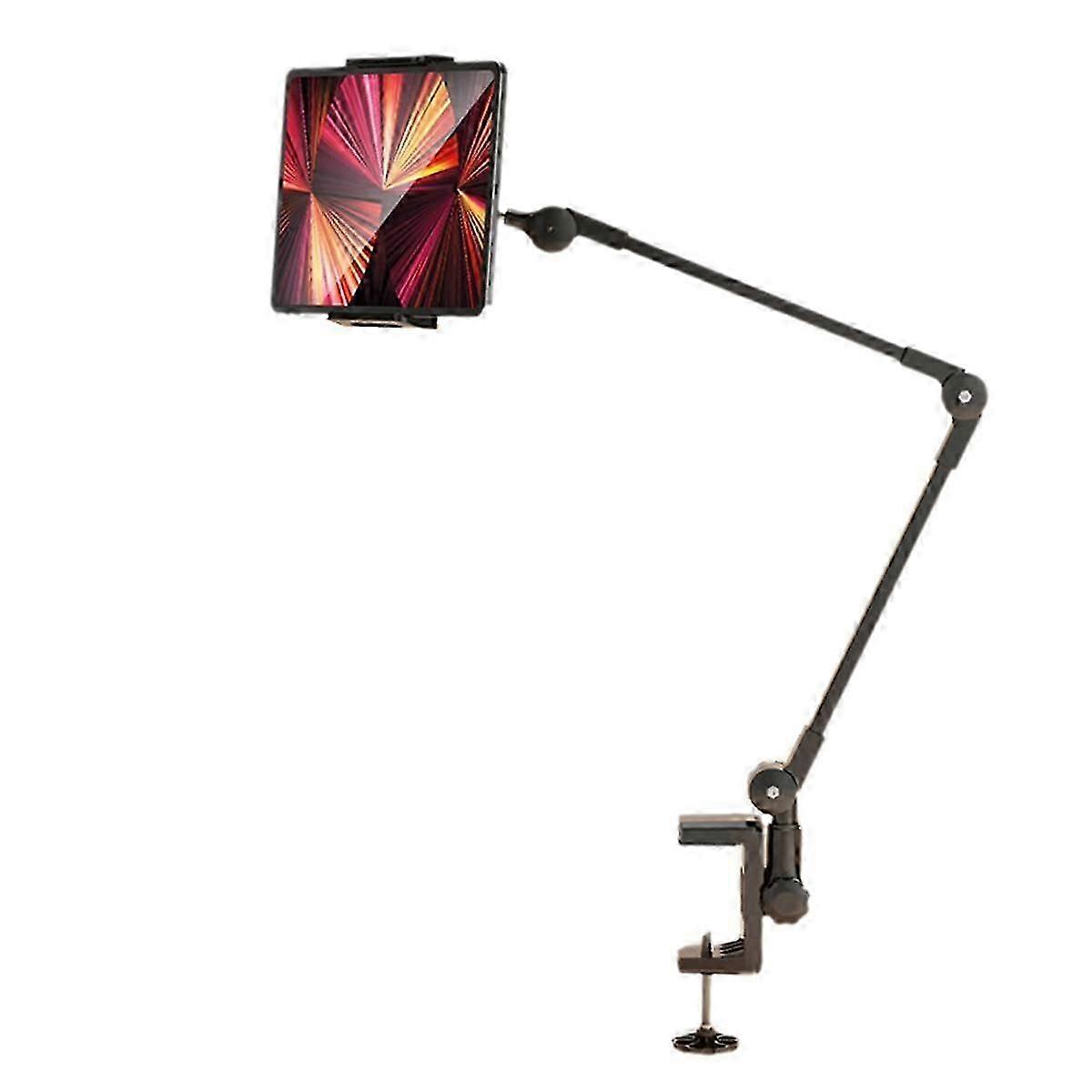 كسول شخص قوس قرص حامل مكتب قابل للتعديل قابل للطي ذراع قرص قوس أسود