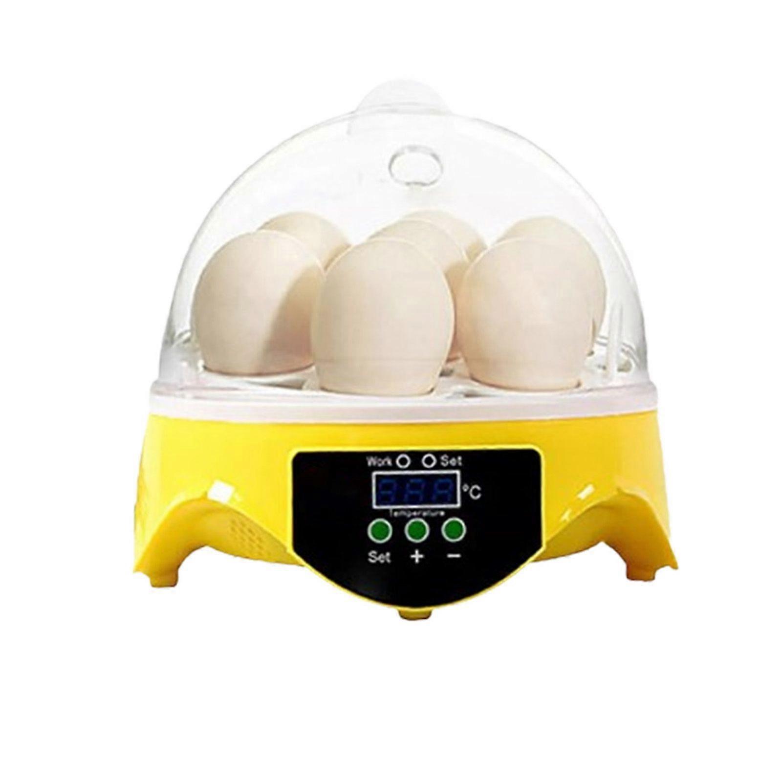 Incubator 7 Eggs Digital Bird Chicken Duck Goose Quail incubator family gift
