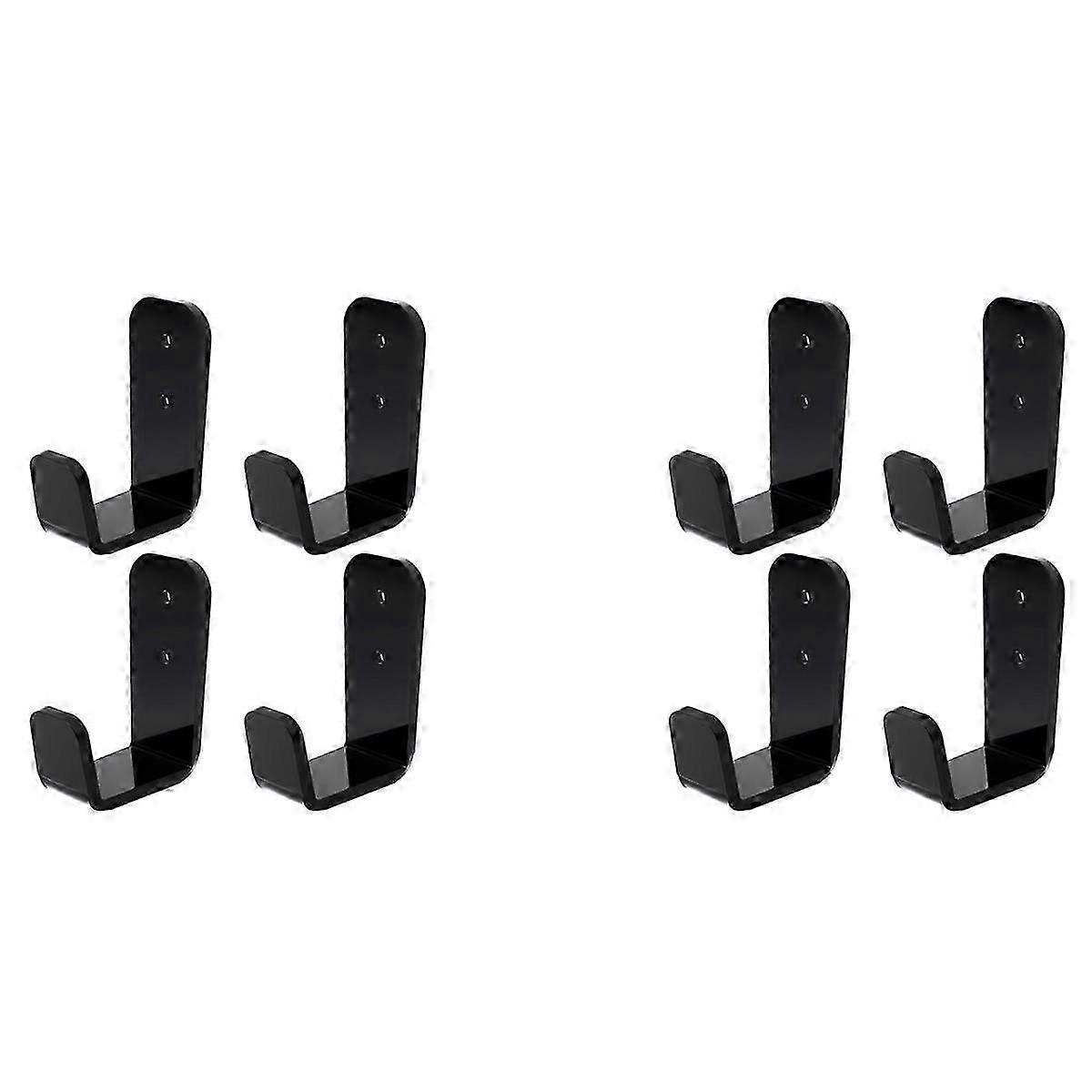 16 Stück Hockeyschläger-Display-Halter-Wandhalterung, Golfschläger-Display-Rack, Hockeyschläger, für horizontale