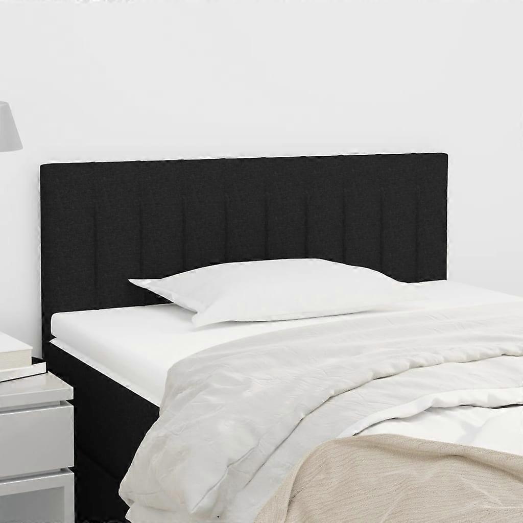 Headboard Black 80x5x78/88 cm Fabric