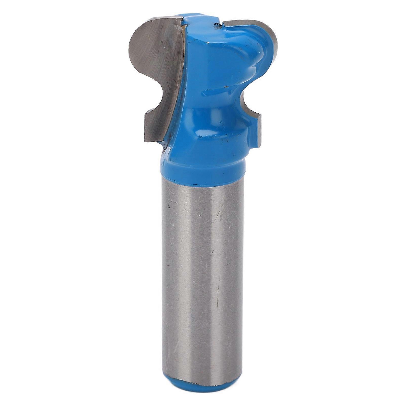 Double Arc Engraving Router Bit 1/2in Shank Keyhole Milling Cutter Bit for Woodworking