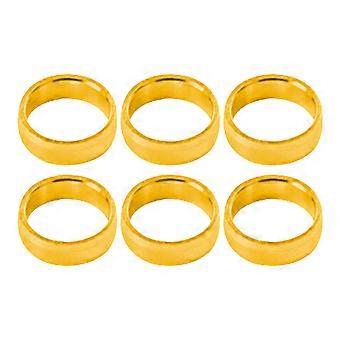 6Pcs Aluminiumlegierung Dart Flight Savers Dart Wing Tail Protektoren für Stahl Soft Tip Dart Flight Dart Entertainment Spielzeug Silber