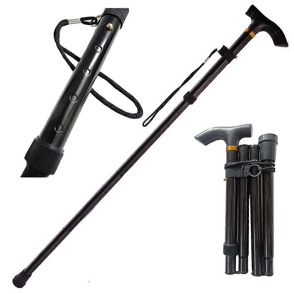 Foldable walking bastion, light cane for men and women, adjustable Cascade Mountain Tech trekking cane