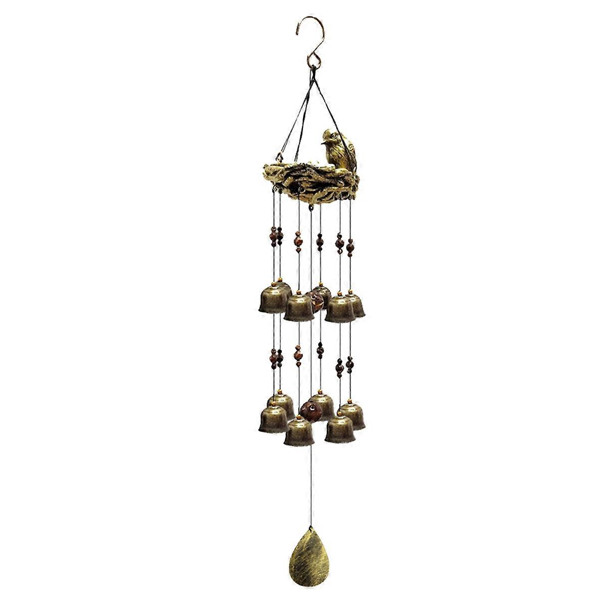 Bird Wind Chime Bell Chime for Balcony Garden Window Decoration