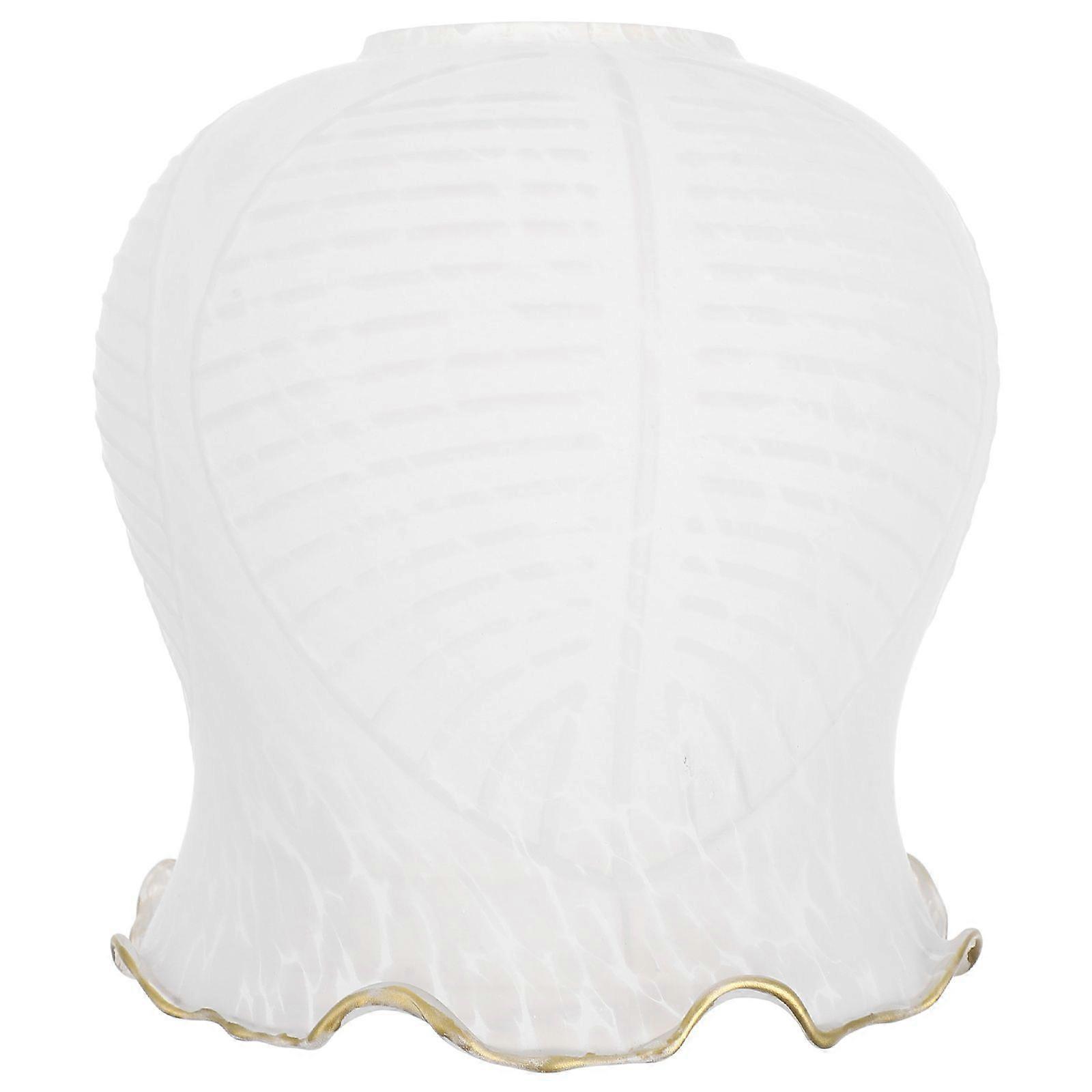 1pc Glass Lampshade Simple Style Light Cover Home Light Accessory Home Decor