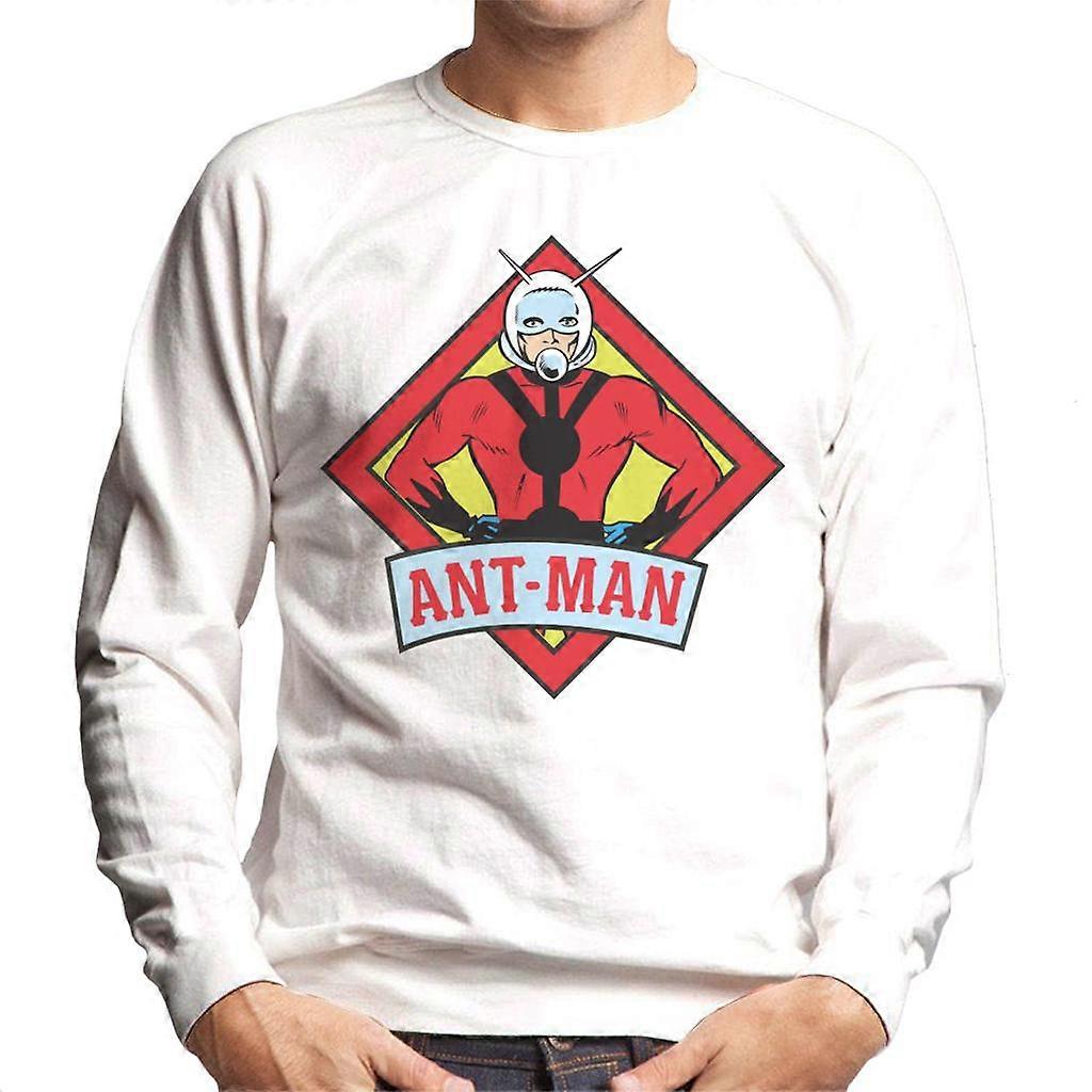 Marvel Ant Man Vintage Silver Age Comic Book Logo Men's Sweatshirt