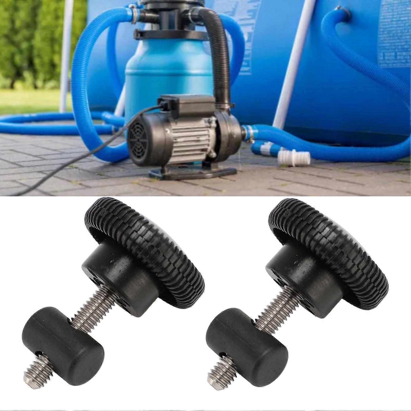2PCS Pool Pump Swivel Nut and Knob Replacement for Superpump MaxFlo Pump for SPX1600PN 