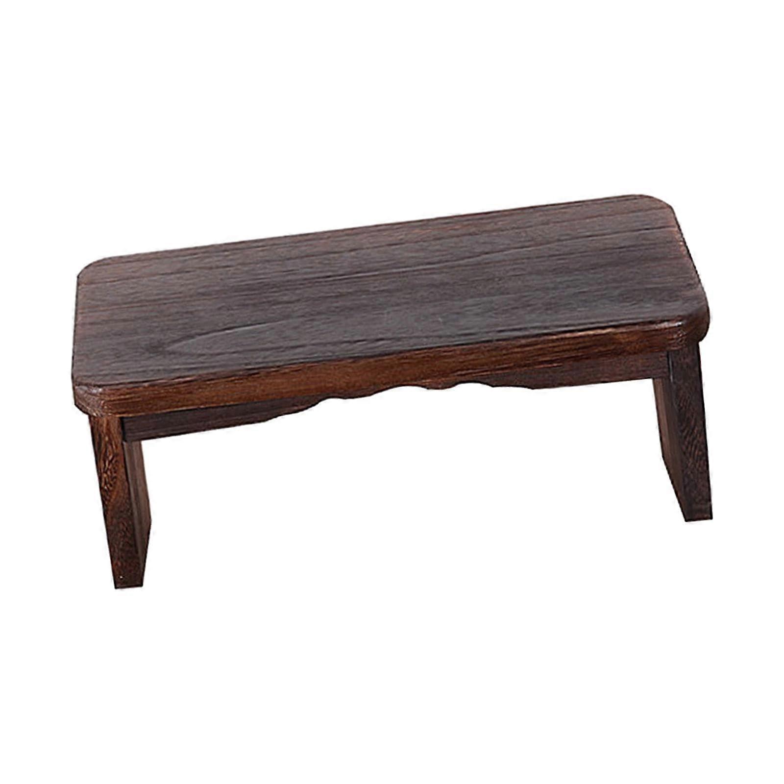 Meditation Bench - Comfortable Wooden Yoga Stool for Meditation, Stretching, and Exercise, Ergonomic Design, Natural Finish