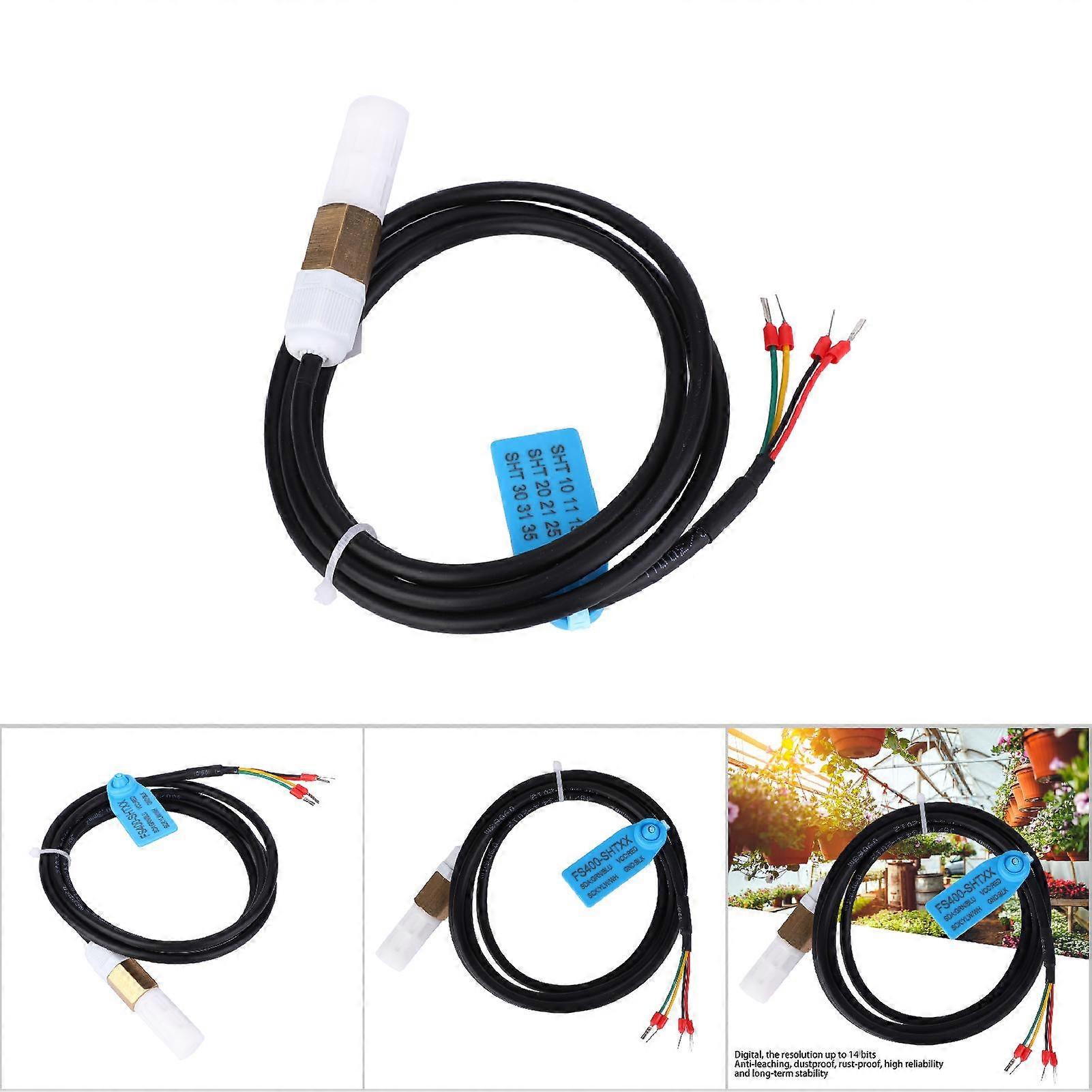 FS400-SHT31 Digital Temp Humidity Sensor Copper Plastic 20x14x3.7cm