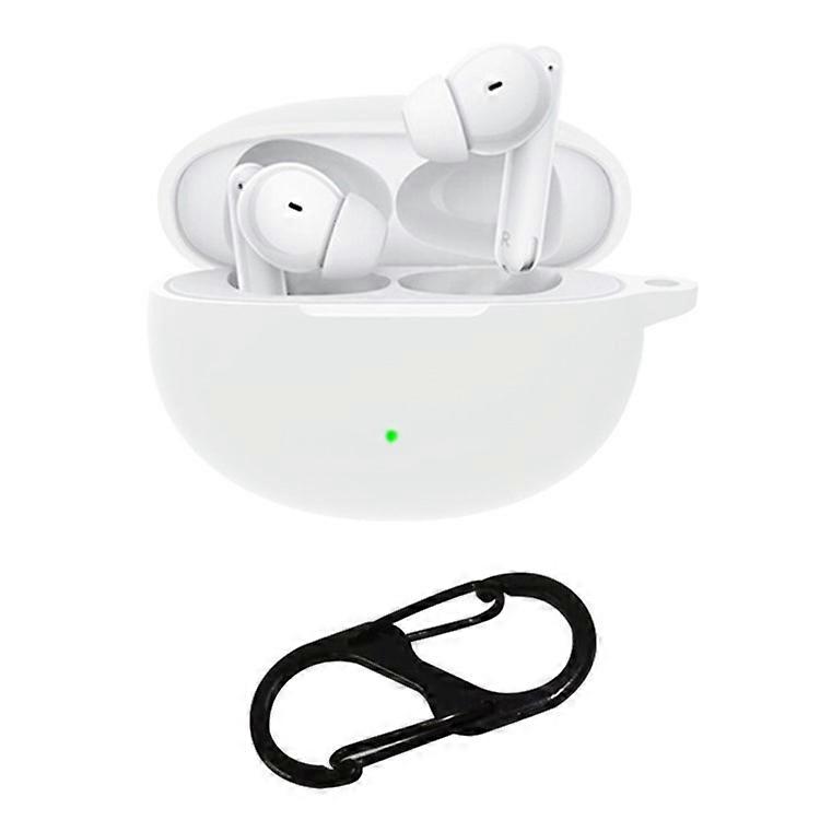 Silicone Case Compatible For Oppo Enco Free 3 Bluetooth Earphone Charging Case Sleeve Cover with Buckle