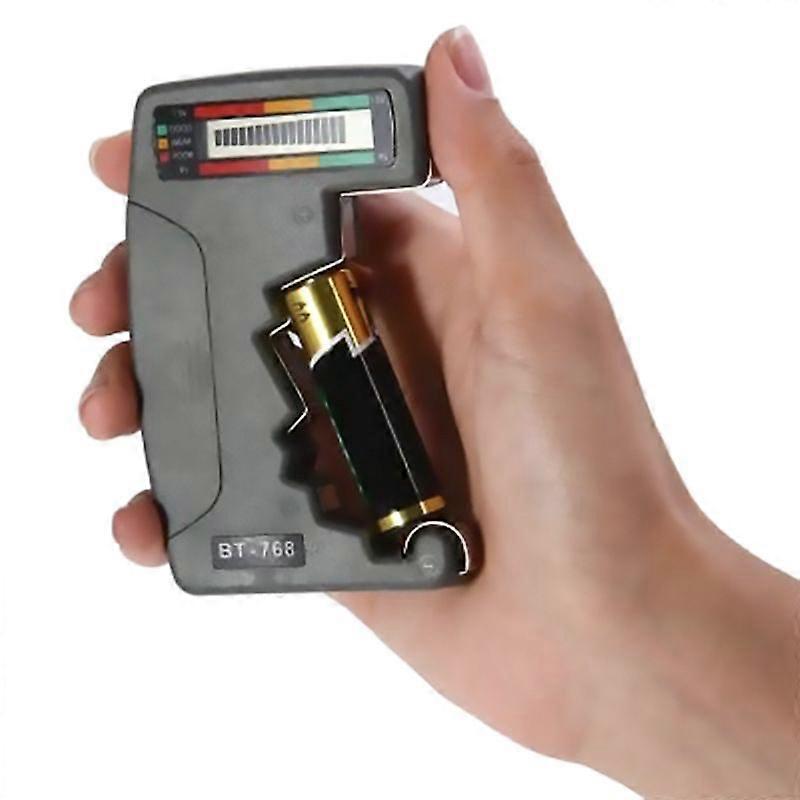 Treki Universal Digital Battery Tester for AA AAA C D N 9V 1.5V Button Cell Mini Batteries