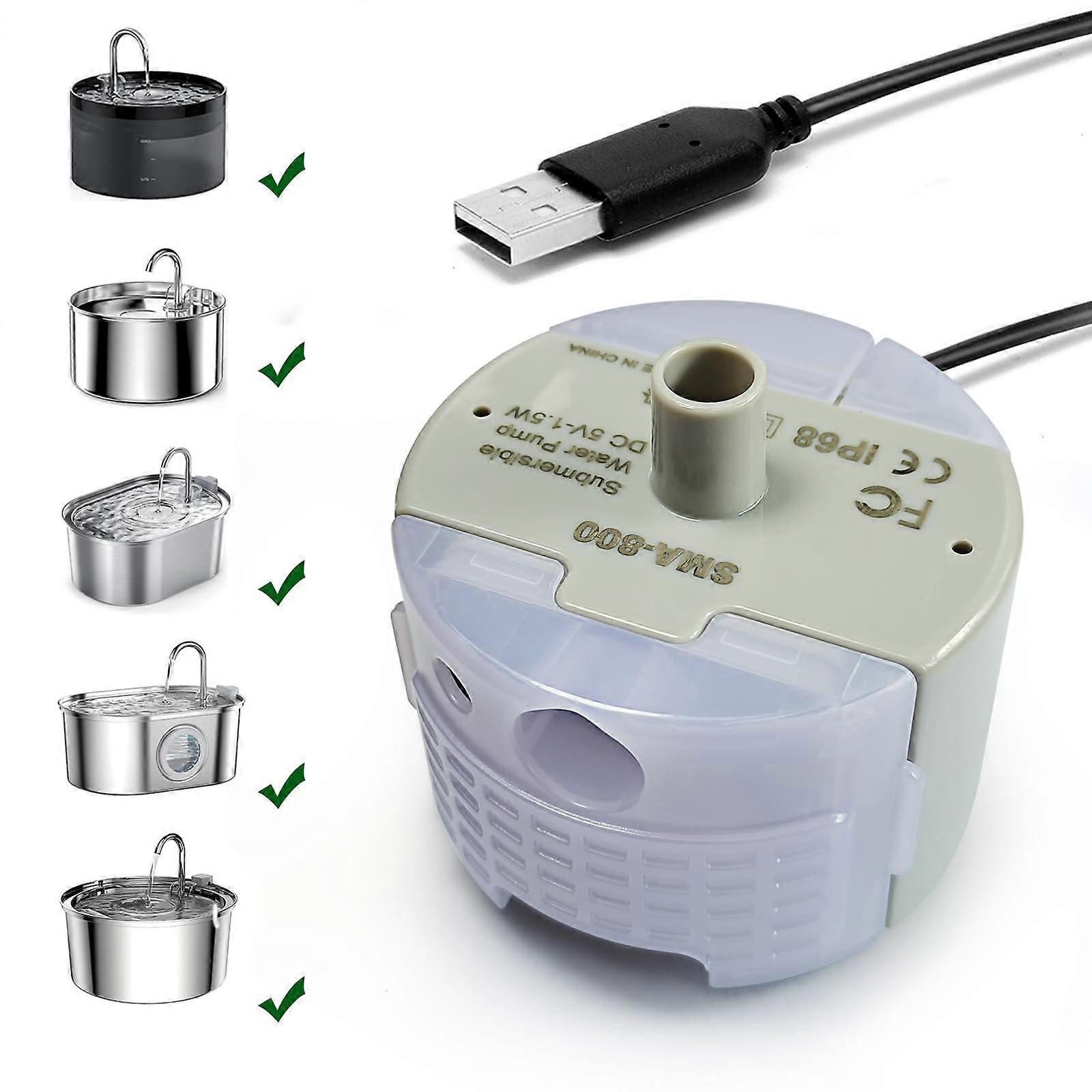 猫饮水泵，宠物饮水泵备用SMA-800电机