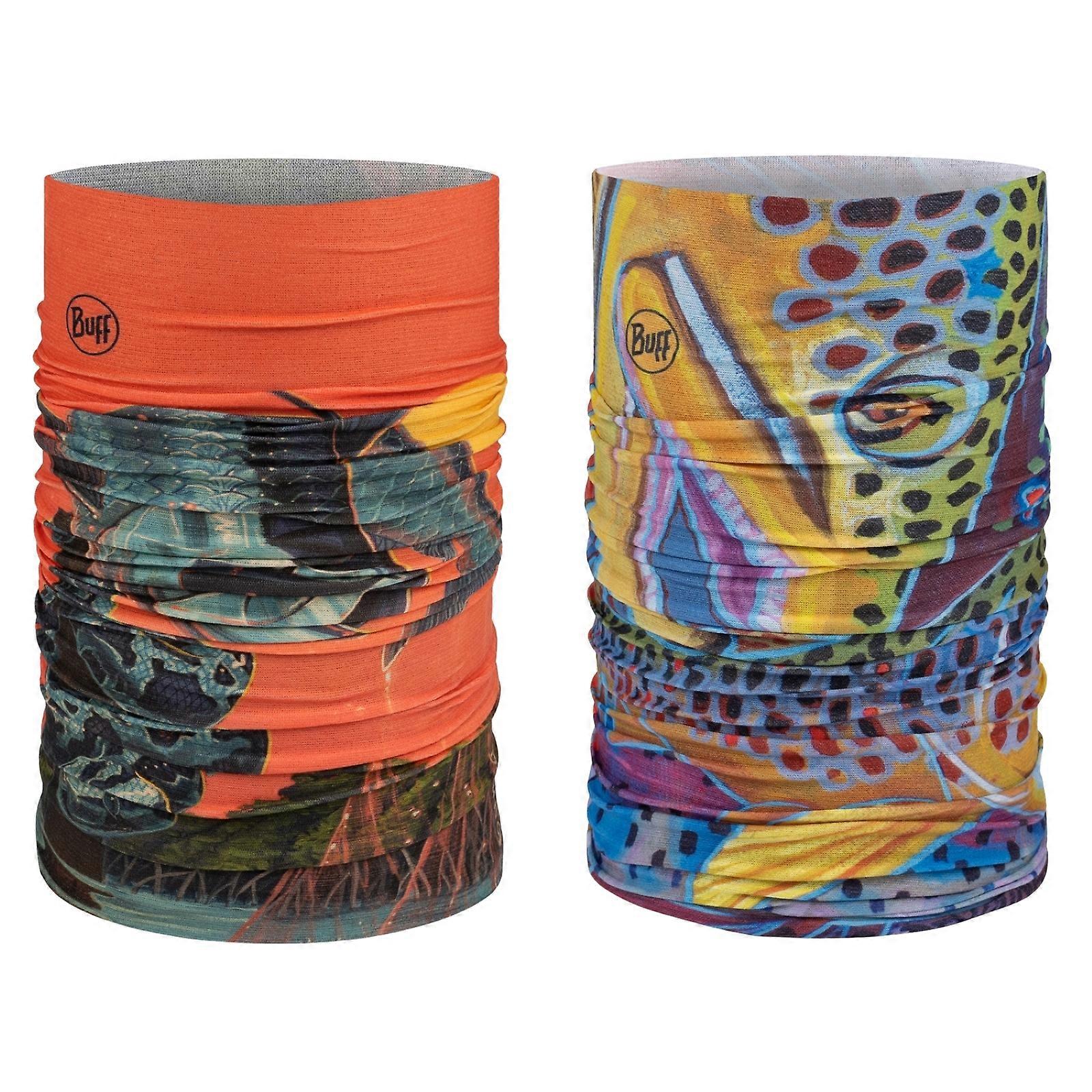 Buff Unisex Angler Coolnet UV Derek De Young Neck Gaiters