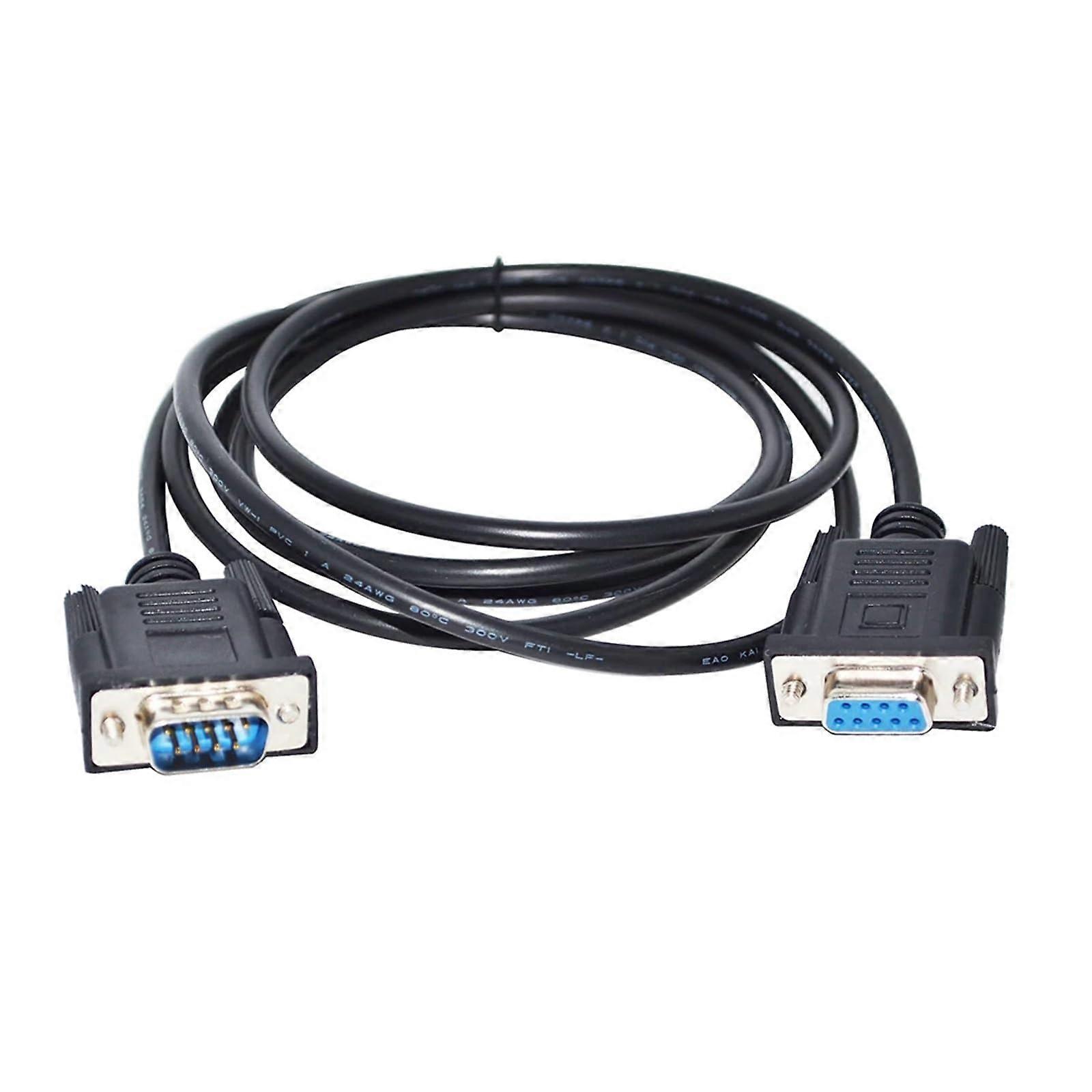 HFHYDZSW RS232 DB9 Female to DB9 Male 9P Communication Cable Fit Compatible DIRUI H100 Urine Analyzer to PC Data TRANSMISION KABLE(1.8M)