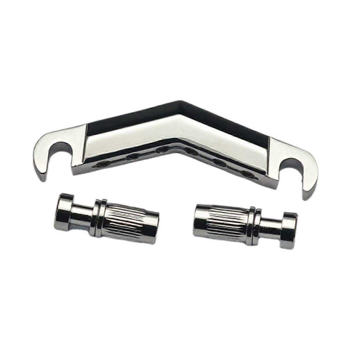 Guitar Stop Bar Tailpiece with Anchors and Studs for LP SG Guitar
