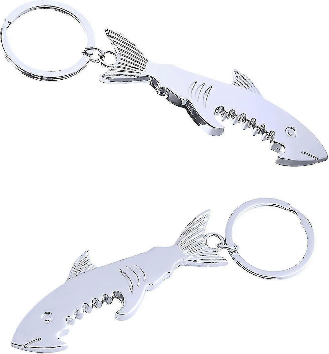 2 Pcs Shark Bottle Opener
