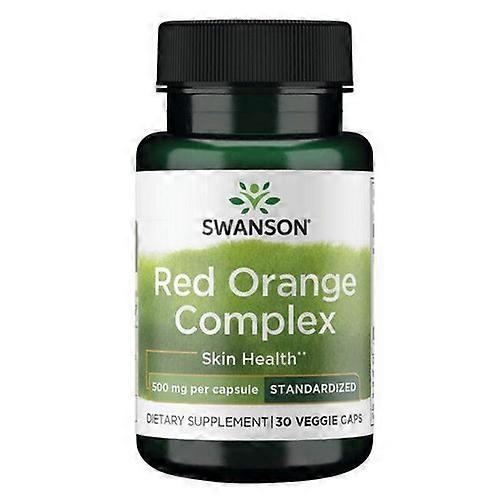 Swanson Vitamins Red Orange Complex,500 Mg,30 Veg Caps